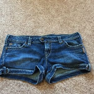 Silver Jeans denim shorts